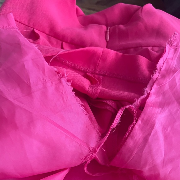 Barbie pink aryn K Silk Dress - Picture 5 of 6